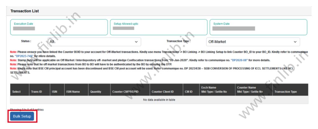 2-How to transfer stocks using cdsl